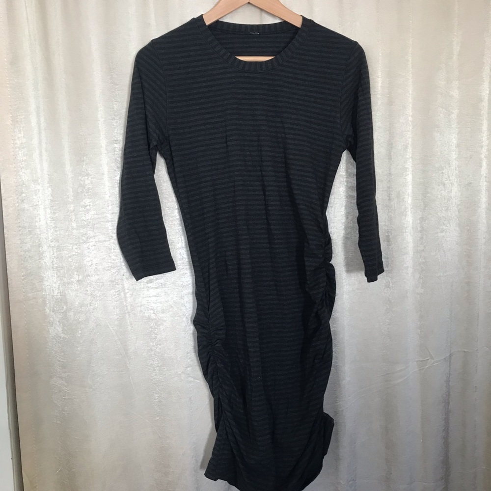 Lululemon long sleeve ruched dress